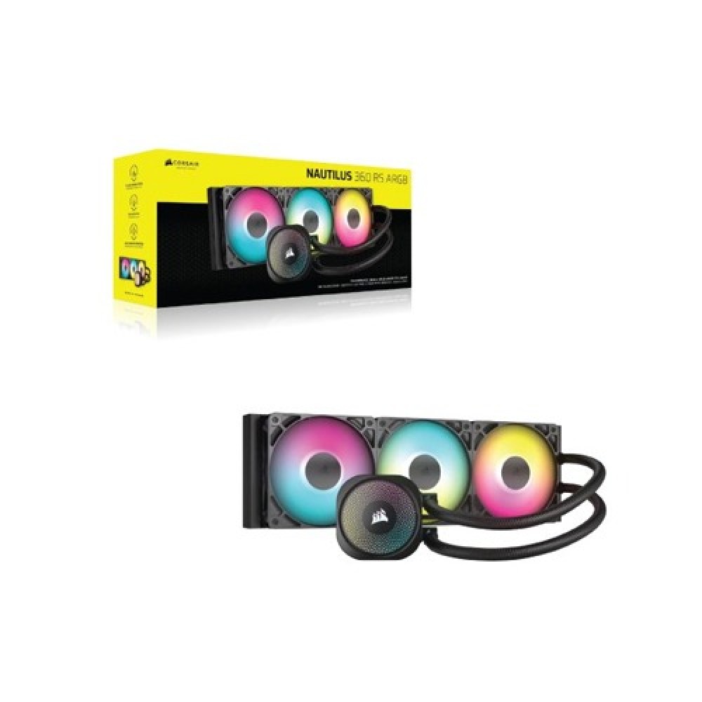 Corsair NAUTILUS 360 RS ARGB 360mm Liquid CPU Cooler