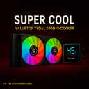 Value-Top TYDAL 240D 240mm Liquid Cooler with Temperature Display