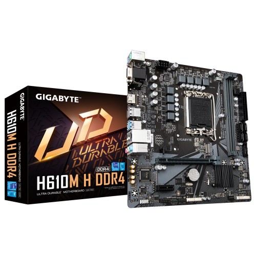 GIGABYTE H610M H DDR4 12th Gen Micro ATX Motherboard