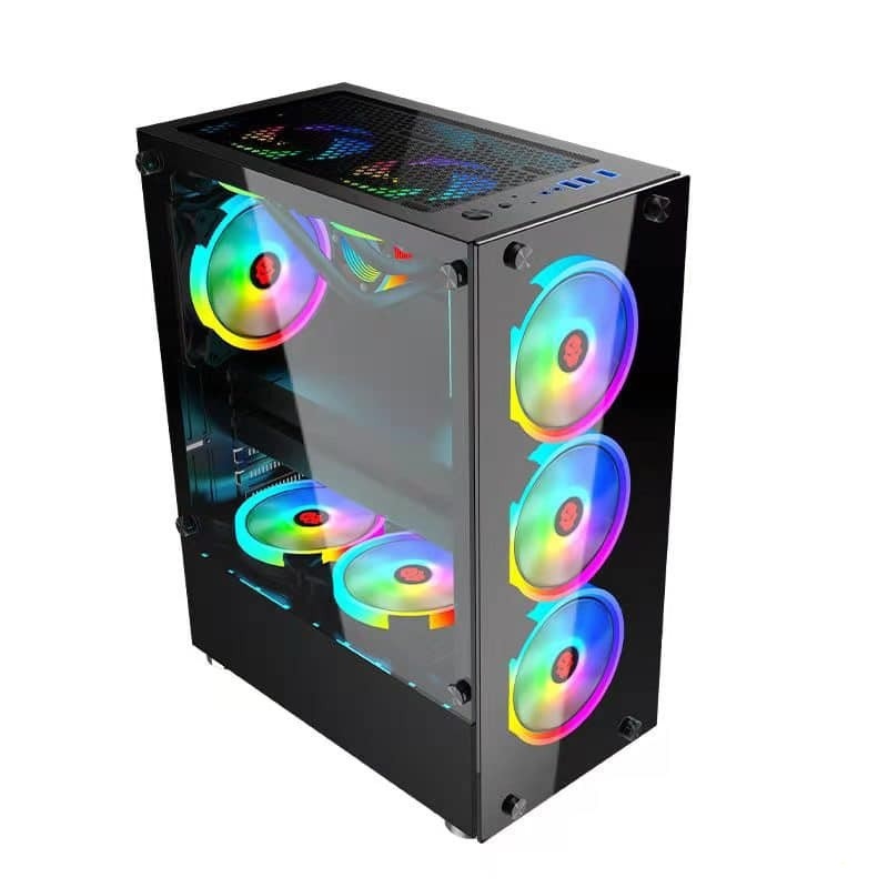 Casing X Tech F8 Gaming ATX Thermal Without PSU