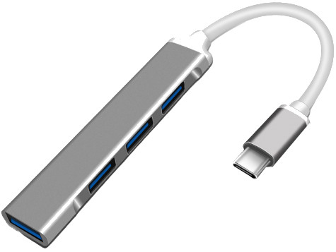 USB HUB 3.0 + TYPE-C ULTRA SLIM 4 PORT