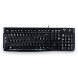 [Logitech K120] Logitech K120 USB Keyboard With Bangla Black (920-008363)