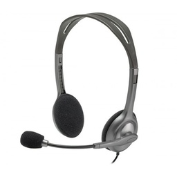 [Logitech H110 Stereo] Headset Logitech H110 Stereo (Two port)