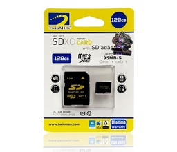 [TwinMOS MicroSD 128GB Class 10] TwinMOS 128GB Class 10 UHP microSD Memory Card