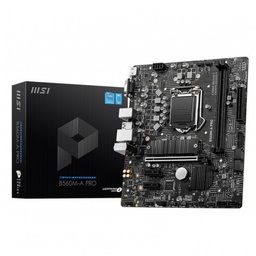 [MSI B560M-A PRO] MSI B560M-A PRO Intel 11th Gen mATX Motherboard