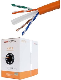 [Hikvision CAT-6 Orange] Hikvision CAT-6 UTP Cable Orange Color Original
