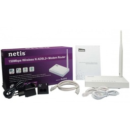 [Netis DL4312] Netis DL4312 150 Mbps Wireless N ADSL+Modem Router