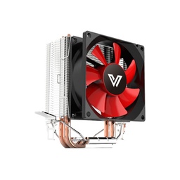 [VALUE TOP VT-CL2800] VALUE TOP VT-CL2800 AIR BLACK FRAME-RED BLADES CPU COOLER