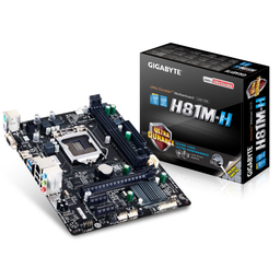 [GIGABYTE GA-H81M-H] GIGABYTE GA-H81M-H DDR3 Micro ATX Motherboard