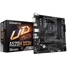 [Gigabyte A520M DS3H] Gigabyte A520M DS3H Micro-ATX AMD AM4 Motherboard